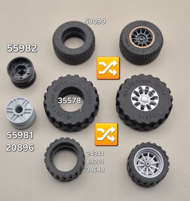 Rims for MOC Style Speedchampion 18x14