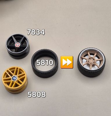 21x11 Speed ​​Champion rims (for the new 5810 tires)