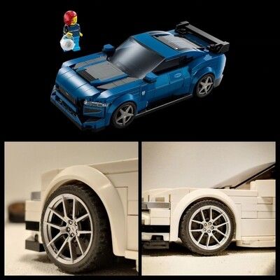 4x Radkappen Ford Mustang Dark Horse Set 76920