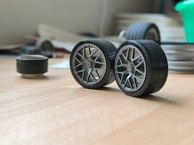 4x MERCEDES CLASSE G AMG ATTENTION  format 30X14 tire and rims+ DISK