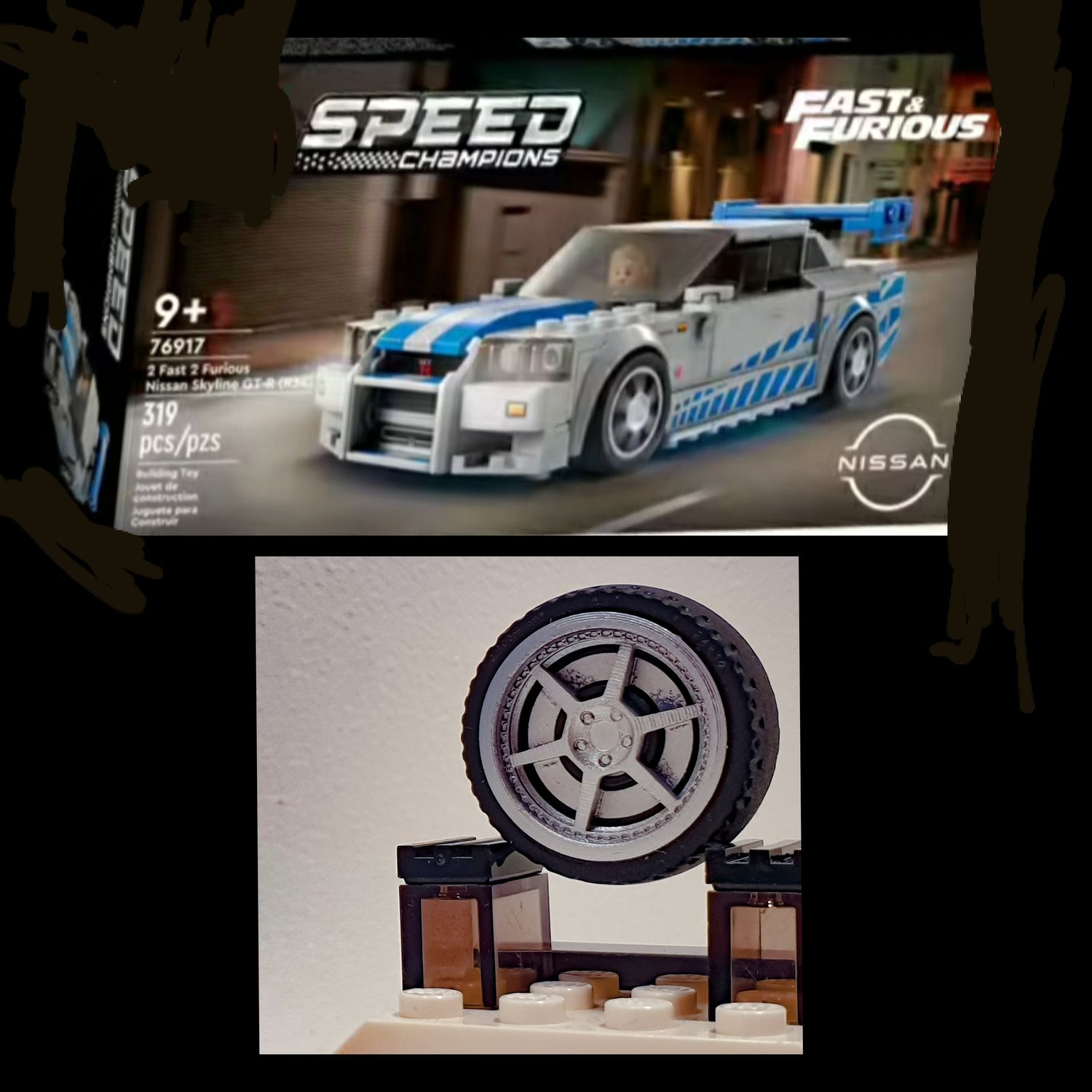 Nissan Skyline GT-R 2 Fast 2 Furious (  set 76917)