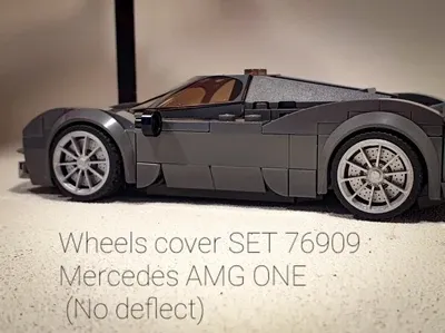 4x hub caps Mercedes Amg One set LEGO 76909