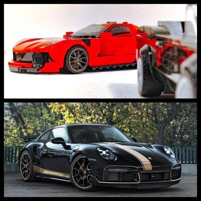 4x  Radkappen Porsche 911 Turbo S
