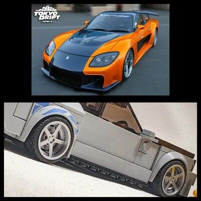 4 X RIMS Mazda rx7 Fast and furious