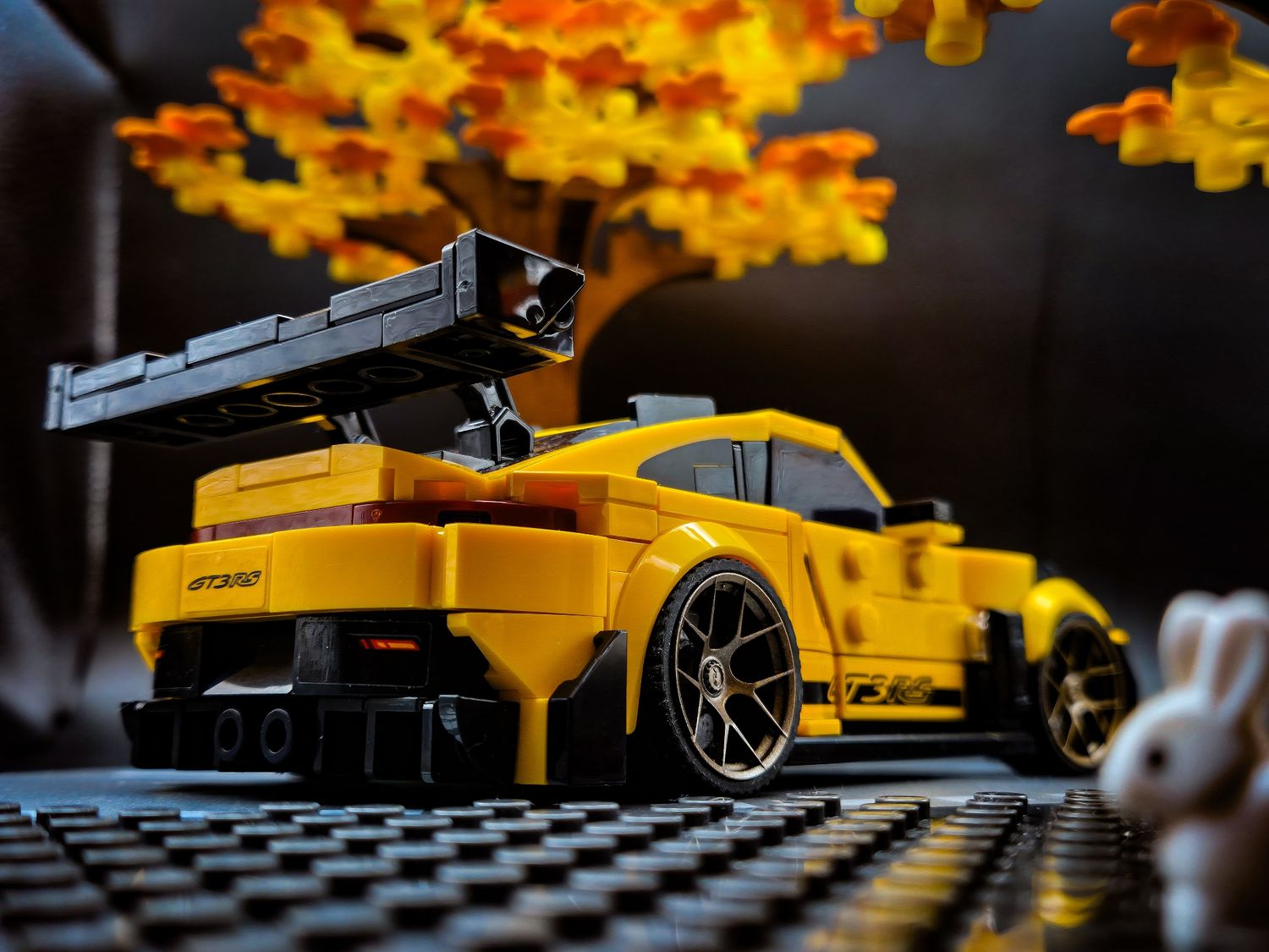 4x PORSCHE 911 GT3 (basic) rims and brake discs (requires 5810 tires) Fits Porsche set 77239