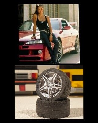 4 X   RIMS Nissan 240sx Fast and Furious (Yokohama AVS MODEL 5)