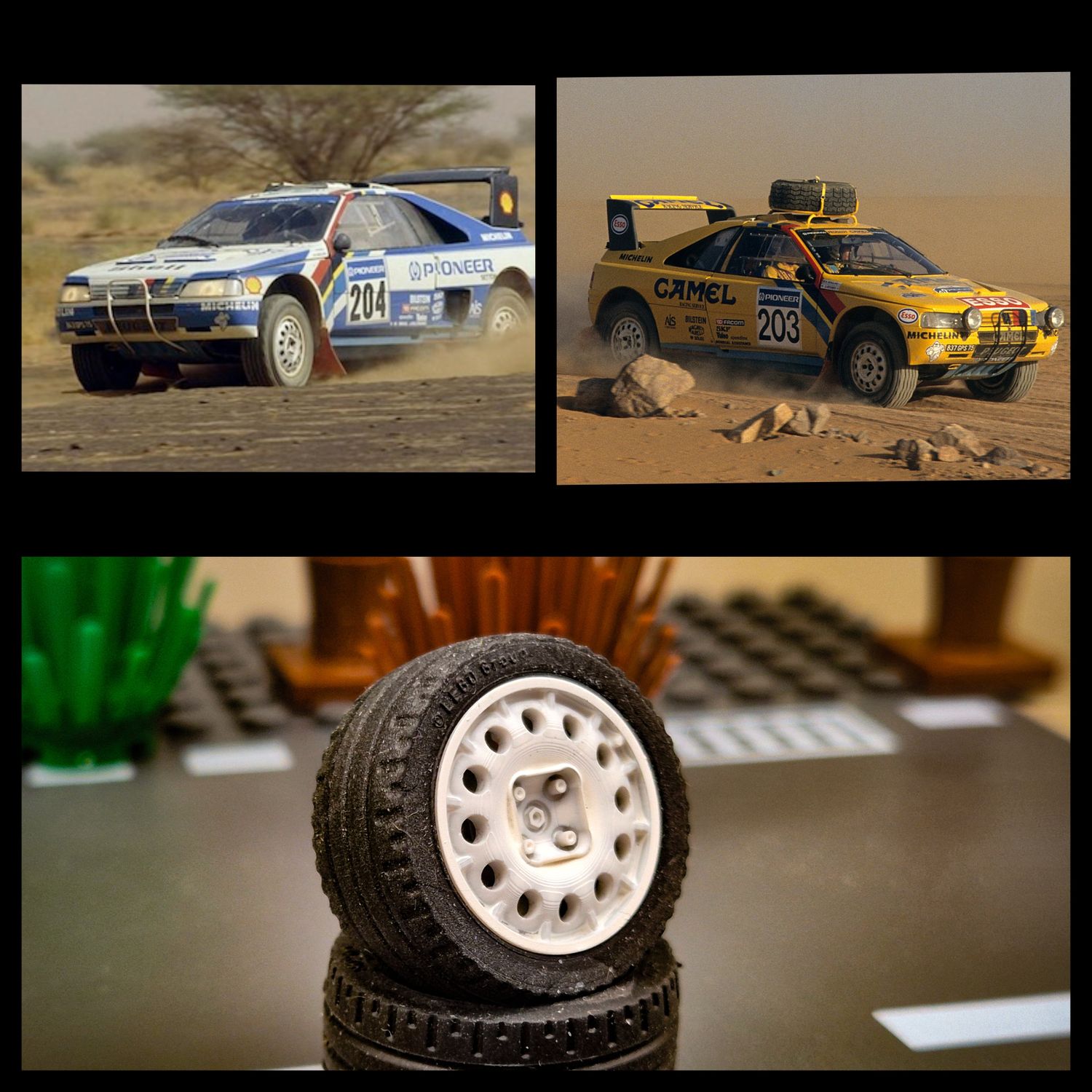 4X RIMS  Peugeot 205 DAKAR/ 405 T16