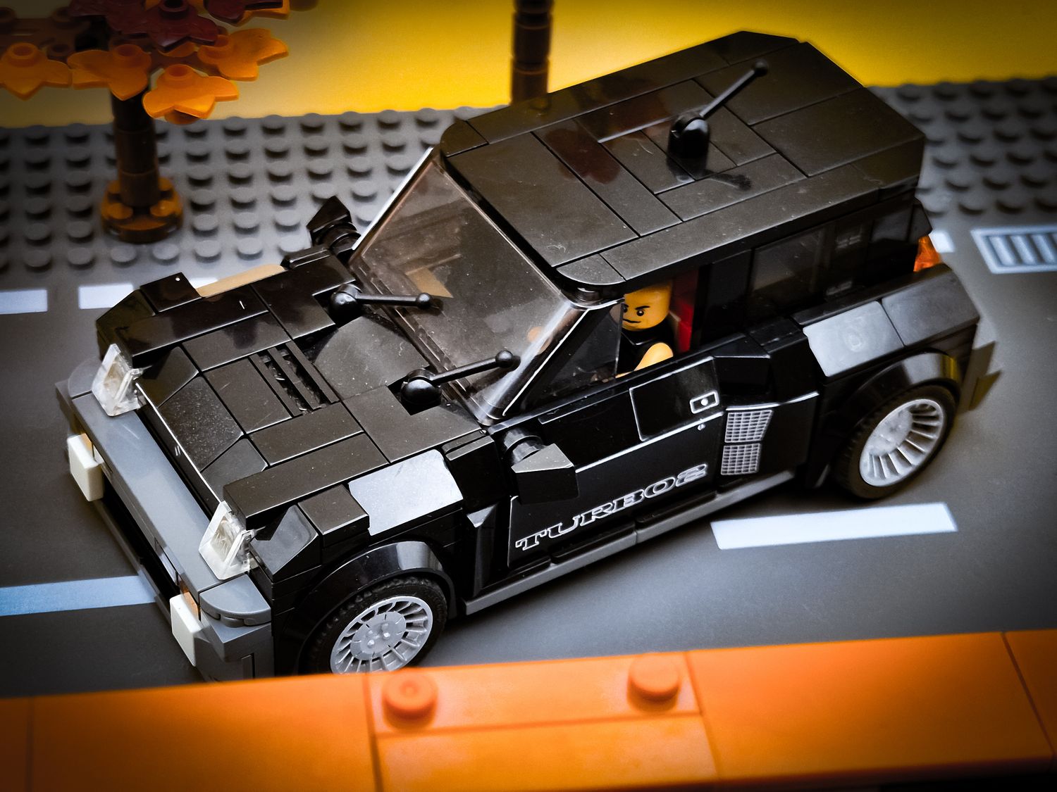 Set Renault 5 turbo 2 black( création GT CREA CARS)