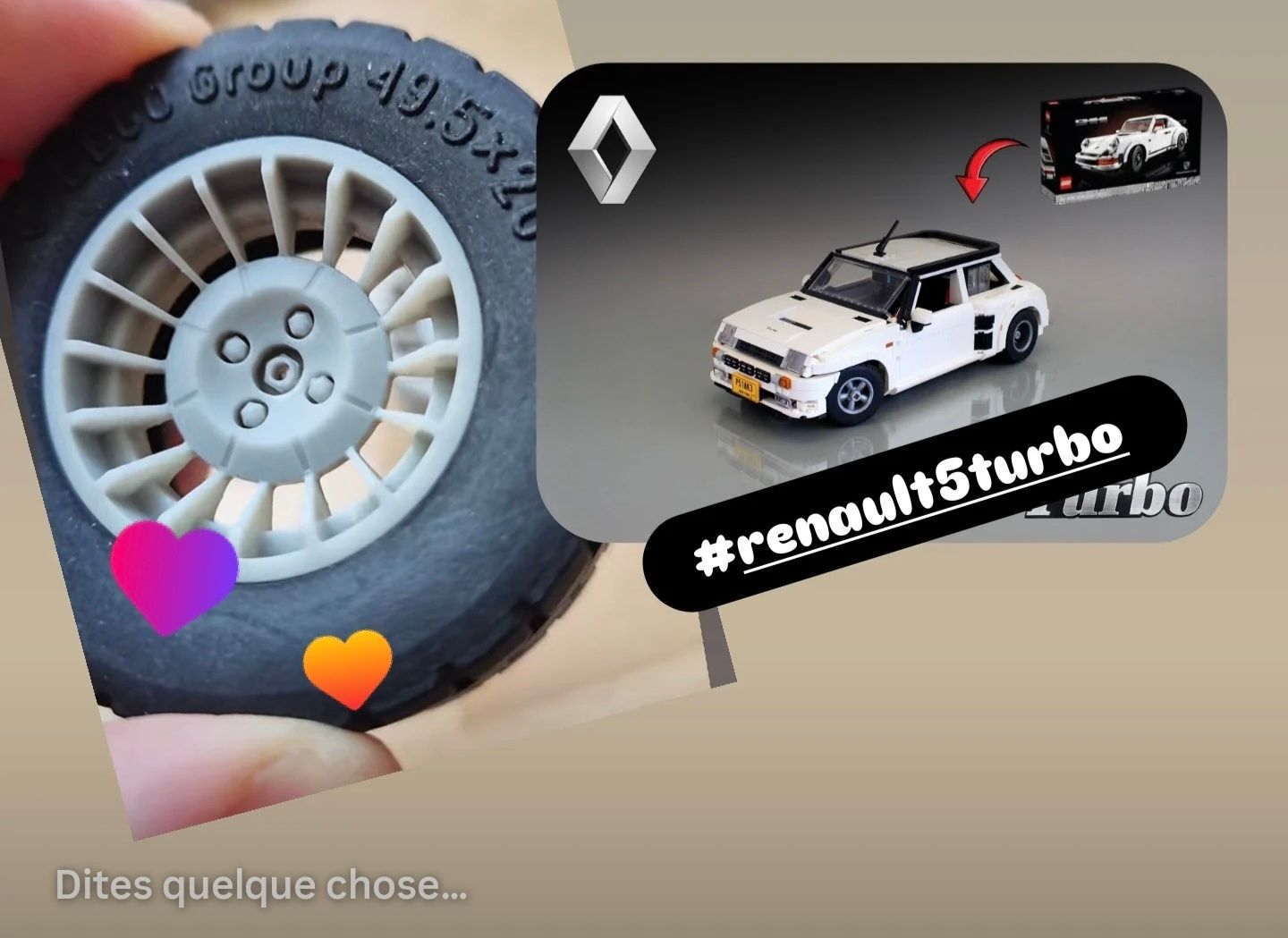 4x 30x20 Renault 5 turbo