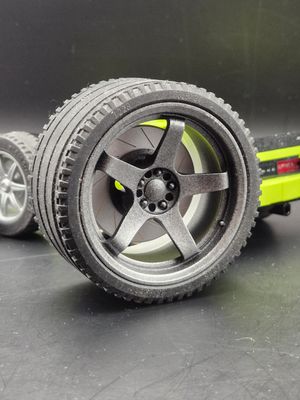 4 rims 56x34 LMGT4 NISMO + DISQUE