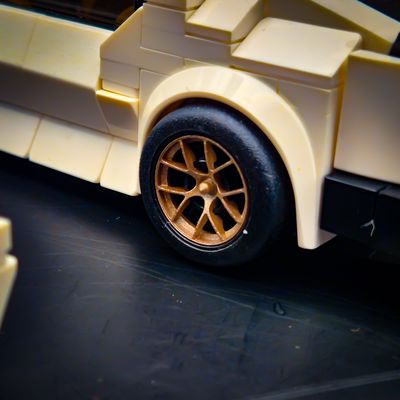 MIT MÄNGELN: Satz von 4 BBS GT3-Nabendeckeln (Teile-Nr. 72206)