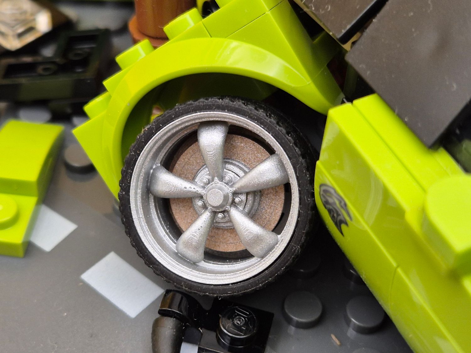 4x DADY R (GT CREA CARS creation) rims + disc