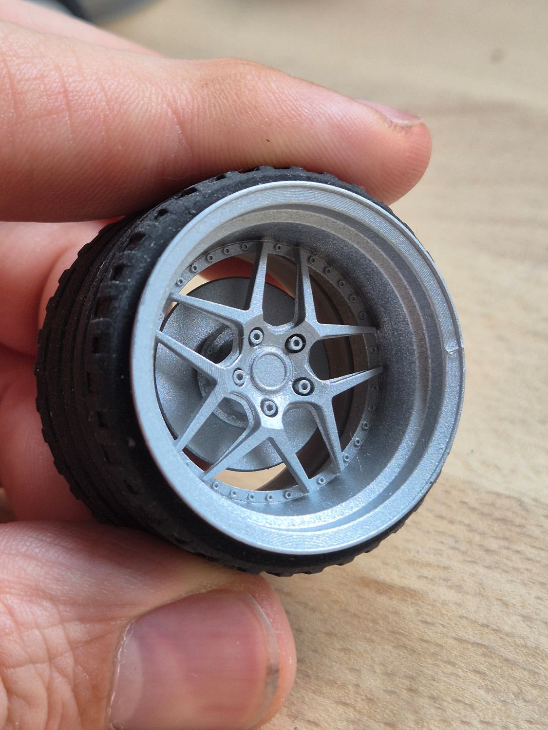 Set of 4 Blitz 03 30x20 two-piece wheels (rim/disc) for 37 / 42-inch diameter tires.