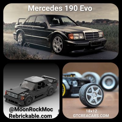 4 X RIMS Mercedes 190 EVO