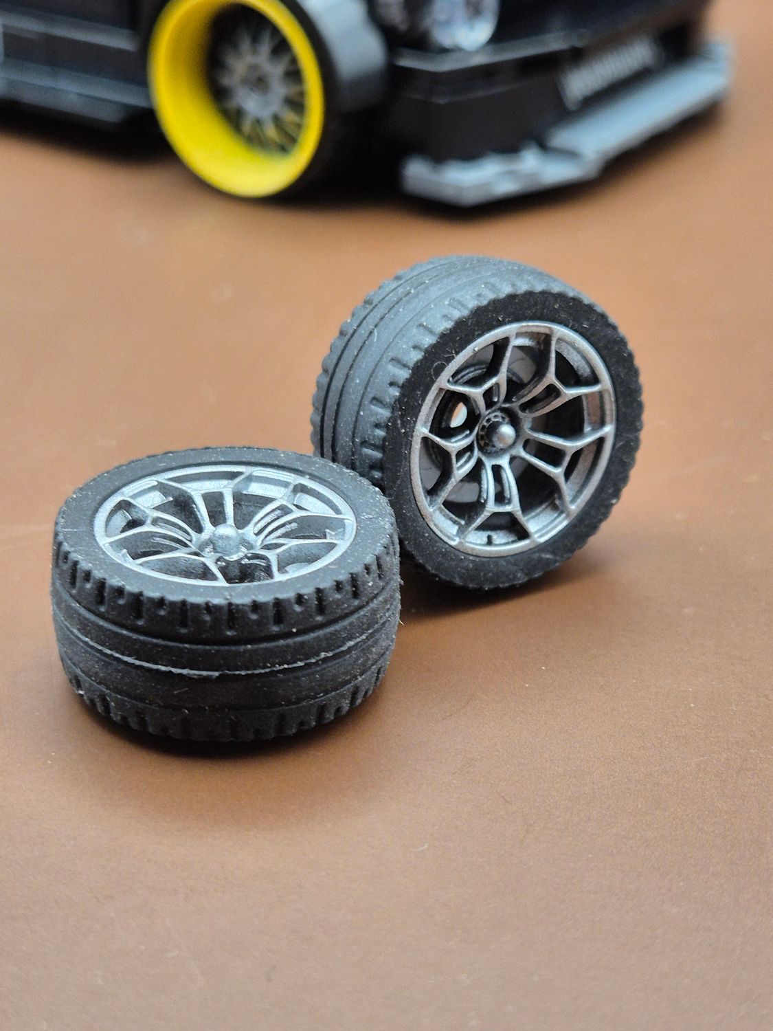 4x Mustang GT3 Wheels and Discs separate