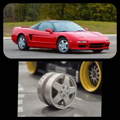 4 X RIMS Honda NSX 90  (requires tires 18977)