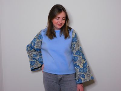 Valérie sweater - lichtblauw