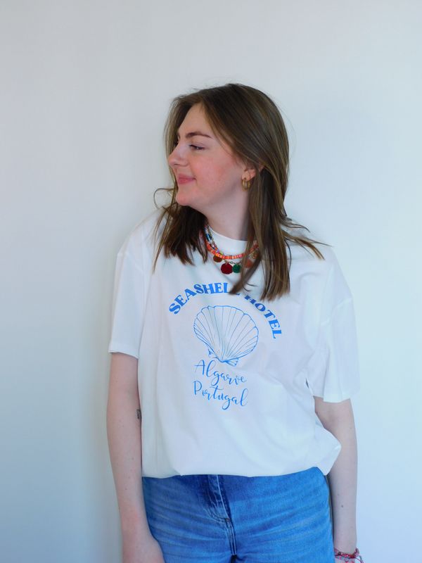 Seashell t-shirt - wit