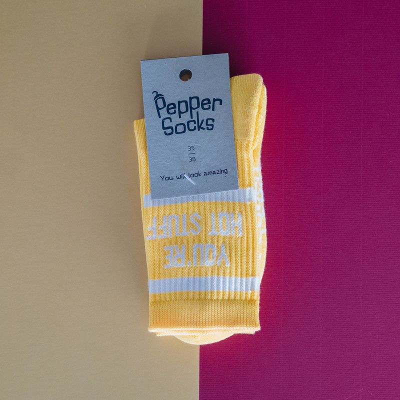 Sport Pepper Socks - hot stuff