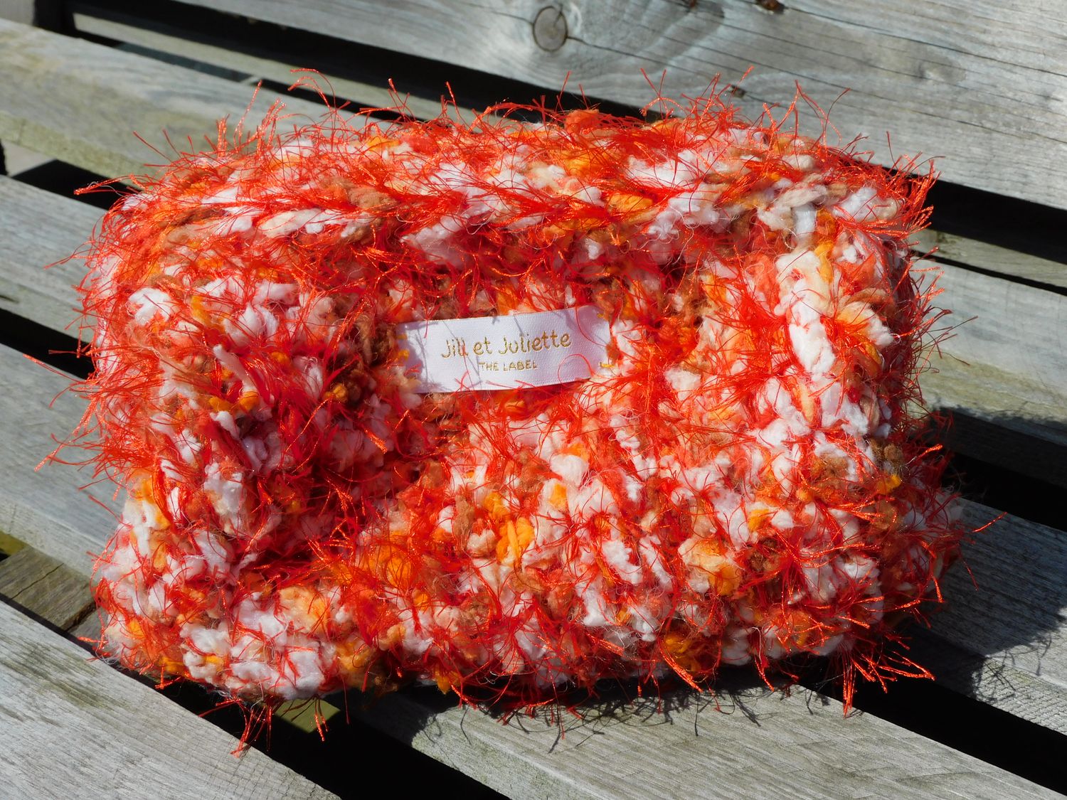 Feather Heather tas - rood - small