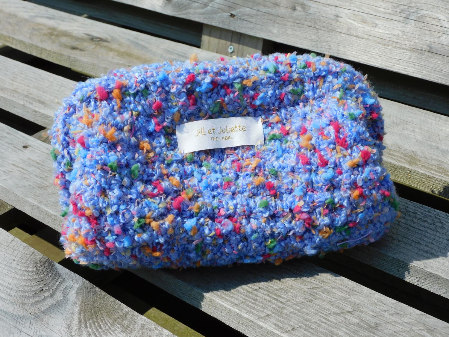 Fluffy Féline tas - pastelpaars - small