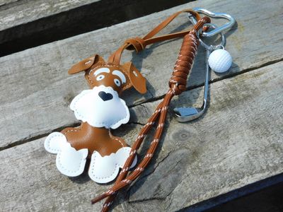 Bobbie bag charm - bruin