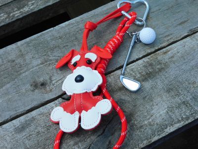 Bobbie bag charm - rood