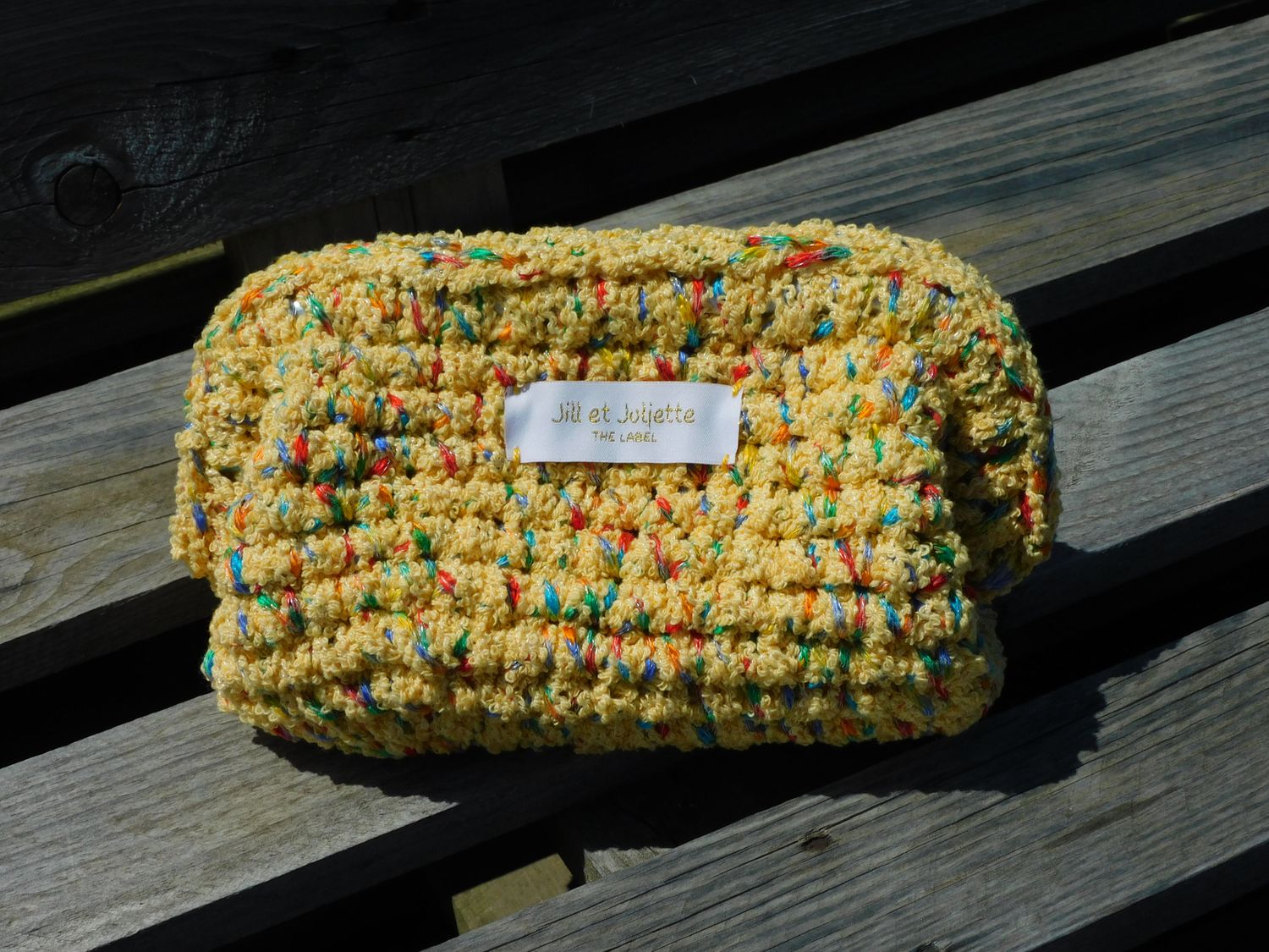 Recycled Ruby tas - geel - small