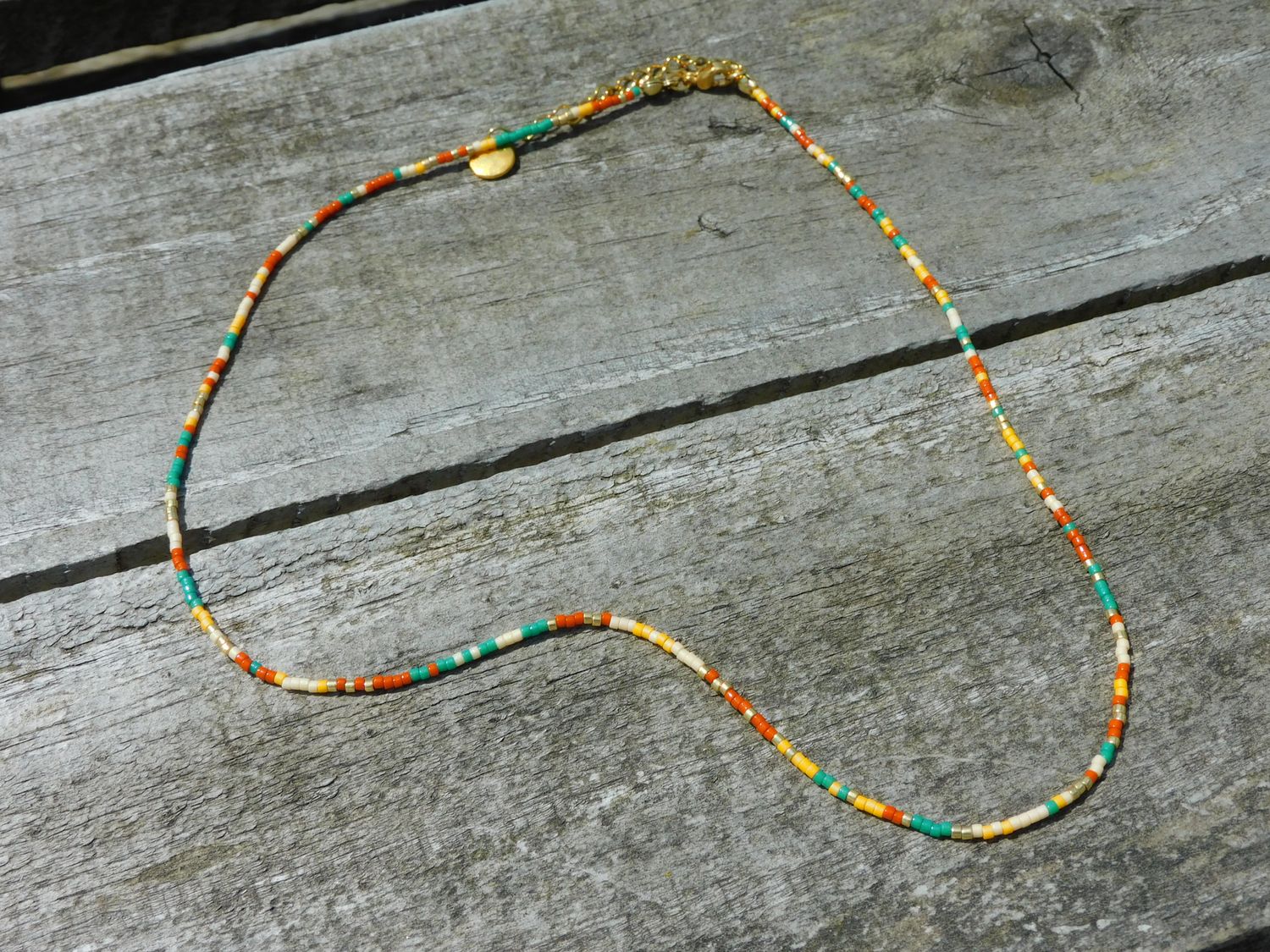 Handgemaakt - Boho Bloom kralenketting