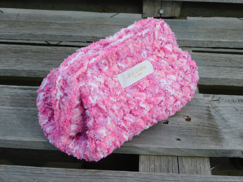 Fluffy Féline tas - roze - small