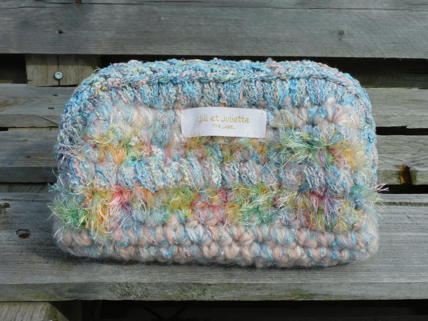 Feather Heather tas - lichtblauw - small