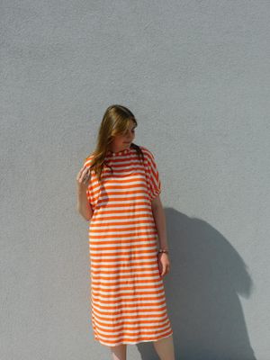 Betsy jurk - oranje