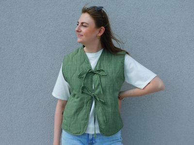 Nona gilet - kaki