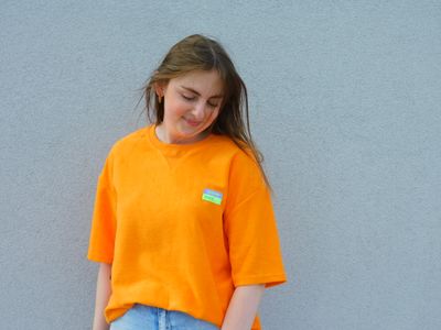 Jill t-shirt - oranje