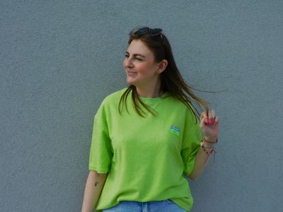Jill t-shirt - limoen