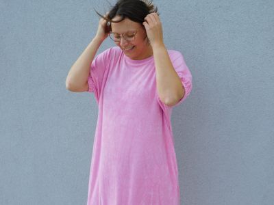 Lisette jurk - roze