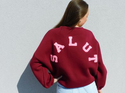 Salut sweater - bordeaux