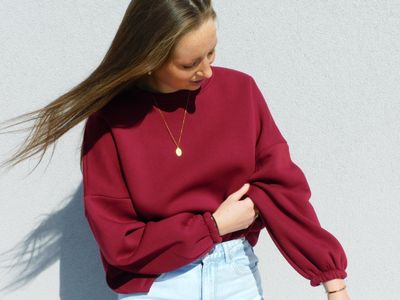 Salut sweater - bordeaux