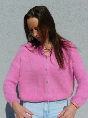 Agnes cardigan - magenta