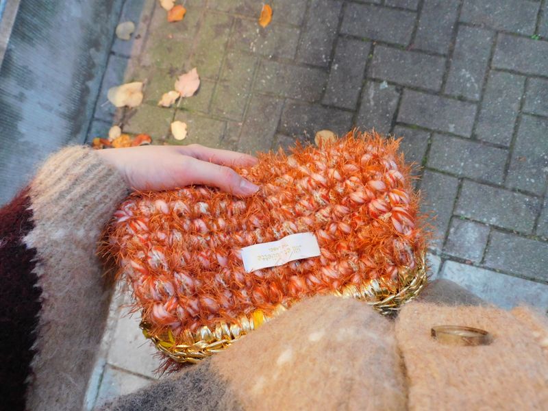 Feather Heather Metallic tas - autumn - small