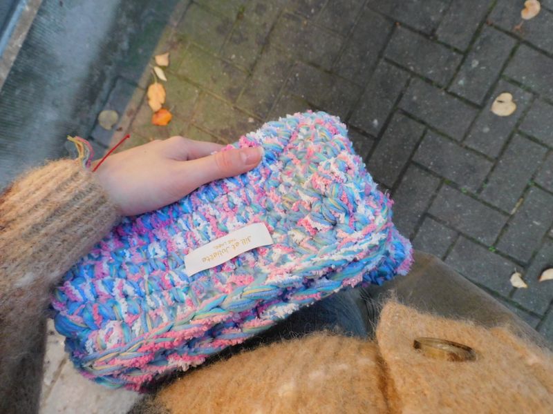 Combi Chloé tas - lichtblauw - small