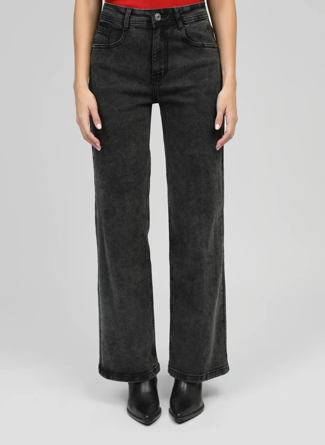 Maggie jeans - donkergrijs