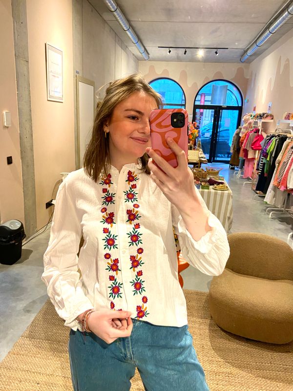 Wietske blouse - wit