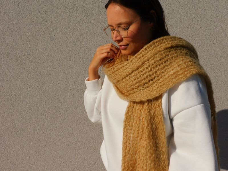 Clara sjaal - beige
