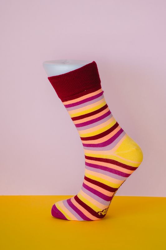 Pepper Socks - crazy stripes