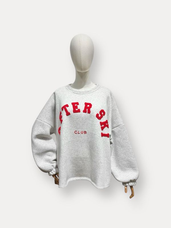 After ski sweater - rood
