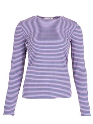 Noa t-shirt - lange mouwen - blauw &amp; roze