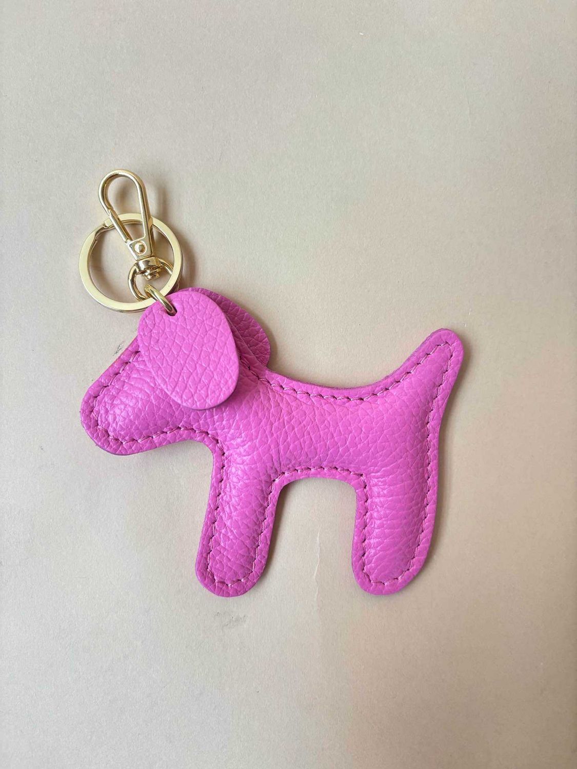 Hondje bag charm - bubblegum