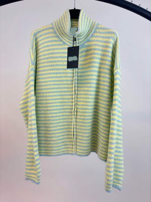 Milia cardigan - geel &amp; lichtblauw