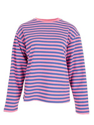 Tara striped t-shirt - lange mouwen - roze &amp; blauw